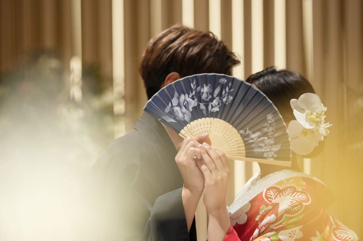 真剣白刃取り!?和装と小物で可愛いフォトウェディング♬